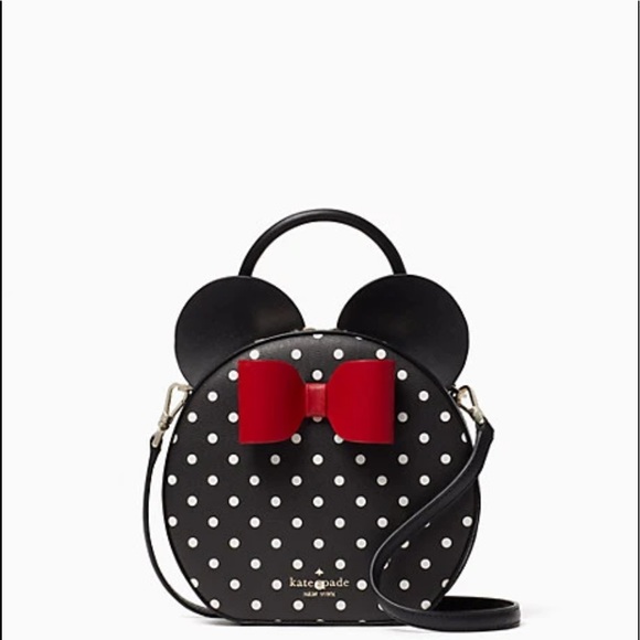 disney x kate spade new york minnie mouse crossbody bag